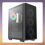 Ocypus Gamma C60 ARGB Mid-Tower ATX Case, Black, Tempered Glass image