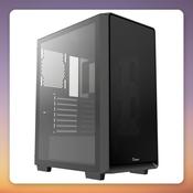 Ocypus Gamma C60 ATX Mid-Tower Case, Black, Tempered Glass, Mesh Front image