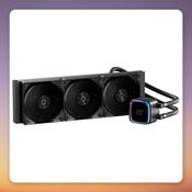 Ocypus Iota L36 360 mm AIO Liquid CPU Cooler, Black, Digital Display, ARGB image
