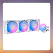 Ocypus Delta L36 ARGB V2 360 mm AIO Liquid CPU Cooler, White image