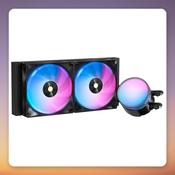 Ocypus Delta L24 ARGB V2 240 mm AIO Liquid CPU Cooler, Black image
