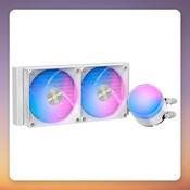 Ocypus Delta L24 ARGB V2 240 mm AIO Liquid CPU Cooler, White image