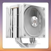 Ocypus Iota A40 Dual Fan 120 mm CPU Air Cooler, White, 220W TDP image