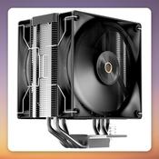 Ocypus Delta A40 Elite Dual Fan 120 mm CPU Air Cooler, 4 Heatpipes, Black image