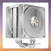 Ocypus Delta A40 Elite Dual Fan 120 mm CPU Air Cooler, White, 220W TDP image