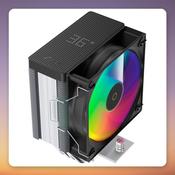Ocypus Gamma A40 ARGB Digital 100 mm Single Tower CPU Cooler, Black image