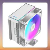 Ocypus Gamma A40 ARGB 100 mm Single Tower CPU Cooler, White, 4 Heatpipes image