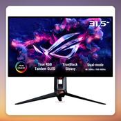 Asus ROG Swift OLED PG32UCWM 31.5" 4K QD-OLED Gaming Monitor, 240 Hz Dual Mode image