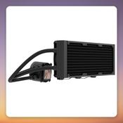 Fractal Design Radius 360 Black 360 mm AIO CPU Liquid Cooler, Intel &amp;amp; AMD