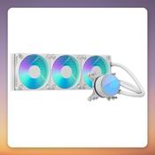 Fractal Design Radius 360 RGB White 360 mm AIO Liquid CPU Cooler image
