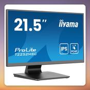 Iiyama ProLite T2252MSC-B2AG 21.5" Full HD IPS 10-Point Touchscreen Monitor image