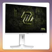 MSI MAG 274QRFWDE X32 27" WQHD Rapid IPS 320Hz Gaming Monitor, White image
