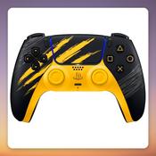 Sony DualSense Wireless Controller Marvel's Wolverine Battle Yellow Limited Edition, Black/Yellow image