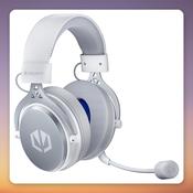 ENDORFY VIRO Wireless Onyx White Gaming Headset, 2.4 GHz + Bluetooth, 53 mm Drivers image