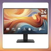MSI PRO MP242DE E14A 23.8" Full HD IPS Monitor, 144 Hz, HDMI/DP/VGA