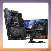 MSI MPG X870E CARBON MAX WIFI AM5 ATX Motherboard, DDR5, Wi-Fi 7, Silver image