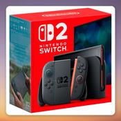 Nintendo Switch 2 Handheld Console, 256 GB, 7.9" 1080p 120 Hz Display, Black image