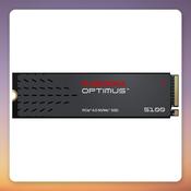 SanDisk Optimus 5100 2 TB PCIe 4.0 x4 NVMe M.2 2280 SSD, Black image