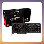 PowerColor Radeon RX 9070 GRE Reaper 12GB GDDR6 Graphics Card, Black