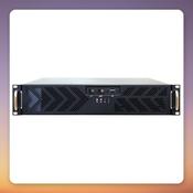 Chieftec UNC-210T-B-U3-OP 2U Rack Server Case, ATX, Black, 400 W PSU