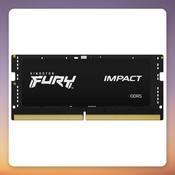 Kingston FURY Impact 16 GB DDR5-5600 CL40 SO-DIMM (1x16 GB) Intel XMP 3.0 image