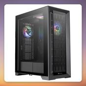 Thermaltake CTE T500 TG ARGB E-ATX Full Tower Case, Black, Tempered Glass image