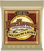 ERNIE BALL EARTHWOOD ACOUSTIC GUITAR STRINGS 12-54 image