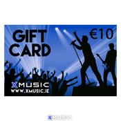 XMUSIC €10 GIFT CARD image