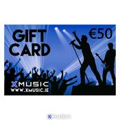XMUSIC €50 GIFT CARD image