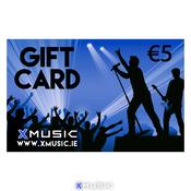 XMUSIC €5 GIFT CARD image