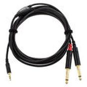 CORDIAL INTRO 3 MINI-JACK TO 2 X QUARTER LONG