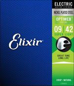 ELIXIR OPTIWEB ELECTRING STRING SET 009-042 image