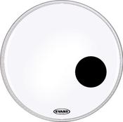 EVANS EQ3 22" RESO HEAD WITH PORT SMOOTH WHITE