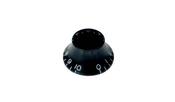 BOSTON TRANSPARENT BLACK GUITAR KNOB image