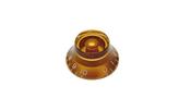 BOSTON GUITAR BELL KNOB TRANSPARENT AMBER image
