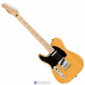 SQUIER AFFINITY TELE LEFT-HANDED ELECTRIC GUITAR, BUTTERSCOTCH BLONDE image