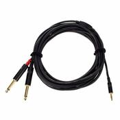 CORDIAL CFY 6 WPP MIN JACK TO TWO LARGE JACK 6 M CABLE image