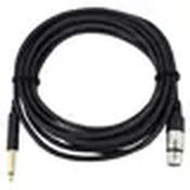 CORDIAL 5M XLR F - 6.3MM MONO JACK CABLE BLACK