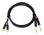 CORDIAL CFU 1.5 PC TWIN JACK TO PHONO RCA 1.5 METRE image
