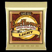 ERNIE BALL EARTHWOOD ACOUSTIC GUITAR STRINGS - 11-52 GAUGE image