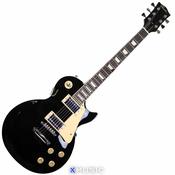 FORDE LP-STYLE SINGLE-CUT ELECTRIC GUITAR, BLACK image