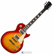 FORDE LP-STYLE SINGLE-CUT ELECTRIC GUITAR, CHERRY SUNBURST image
