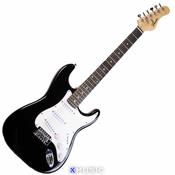 FORDE S-TYPE ELECTRIC GUITAR, BLACK image