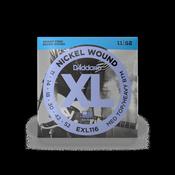 D'ADDARIO MEDIUM TOP/HEAVY BOTTOM, XL NICKEL ELECTRIC GUITAR STRINGS image