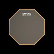 EVANS HQ REALFEEL 2-SIDED DRUM PRACTICE PAD, 6 INCH
