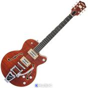 GRETSCH G6659TFM ROADKASTER JR. WITH STRING-THRU BIGSBY, BOURBON STAIN image