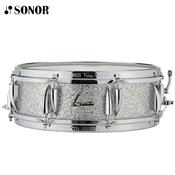 SONOR VINTAGE BEECH 14"x5.75" SNARE DRUM, VINTAGE SILVER GLITTER image