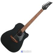 IBANEZ ALT20-WK ELECTRO ACOUSTIC GUITAR, WEATHERED BLACK OPEN PORE image