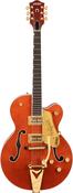 GRETSCH G6120TG PLAYER ED NASHVILLE ORANGE STAIN image