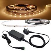 5M Warm White LED Strip Light, DIY Value Kit image